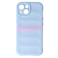 Toc Rubber Silicone Apple iPhone 15 Light Blue