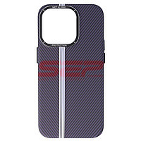 Accesorii GSM - PC Back Cover: Toc PC MetalRing Carbon Apple iPhone 14 Pro Purple