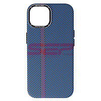 Accesorii GSM - PC Back Cover: Toc PC MetalRing Carbon Apple iPhone 15 Blue